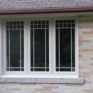 Plastic Window Installation by Four Seasons Windows & Doors